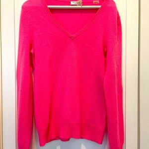 EQUIPMENT - Get your Barbie on with Pink Cashmere sweater SZ XS